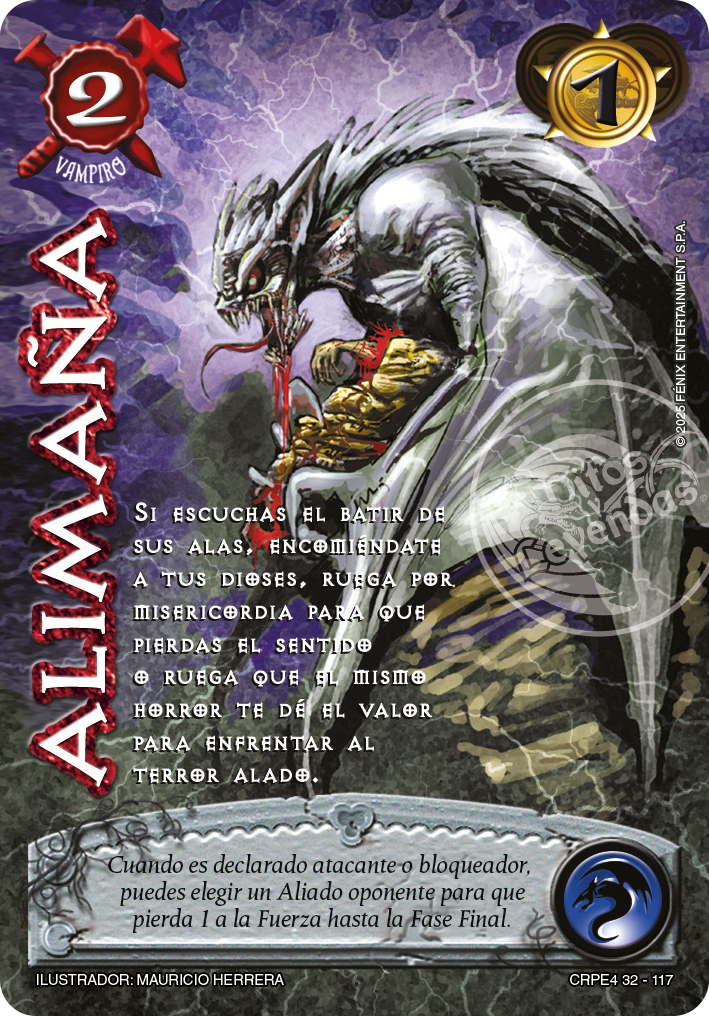 Alimaña (Coleccion Racial Primera Era 2025) Rework