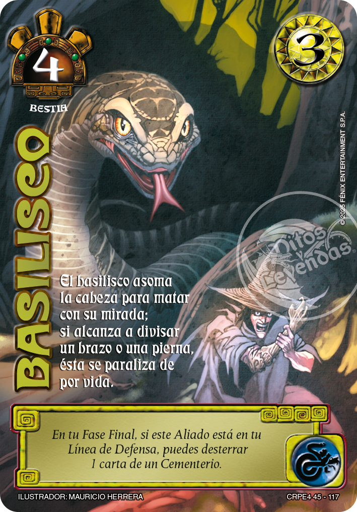 Basilisco (Coleccion Racial Primera Era 2025) Rework