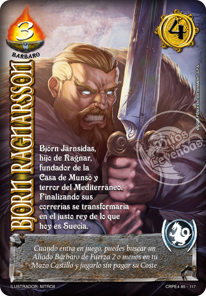 Bjorn Ragnarsson (Coleccion Racial Primera Era 2025)