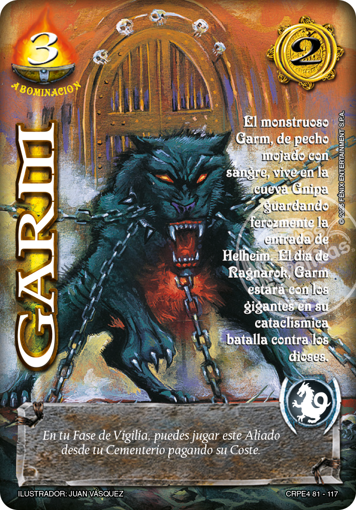 Garm (Coleccion Racial Primera Era 2025) Rework