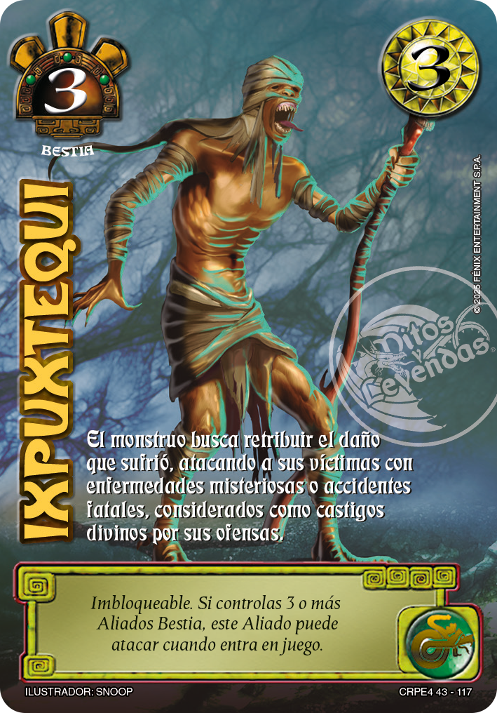 Ixpuxtequi (Coleccion Racial Primera Era 2025)