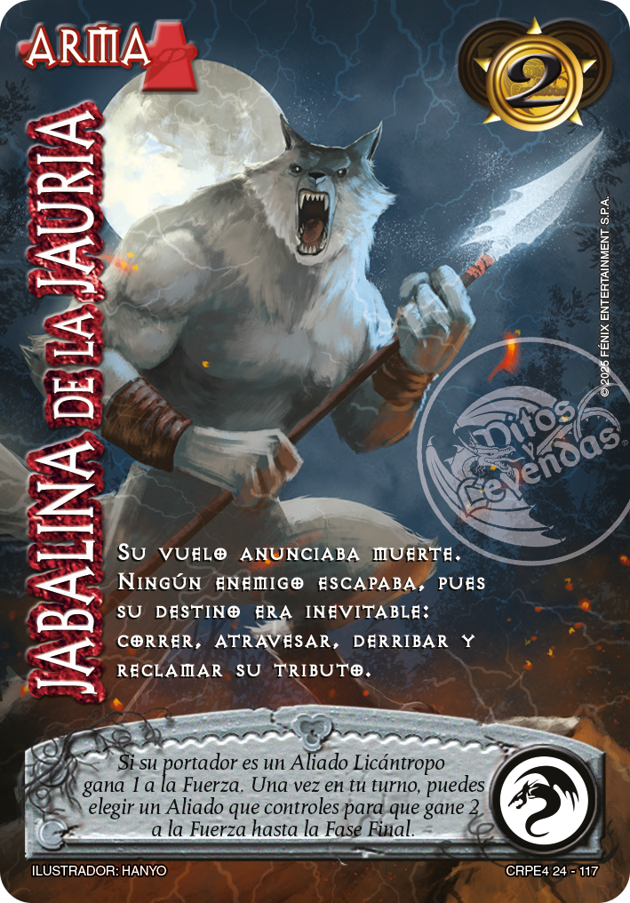 Jabalina de la Jauria (Coleccion Racial Primera Era 2025)