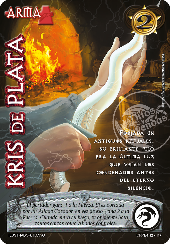 Kris de Plata (Coleccion Racial Primera Era 2025)