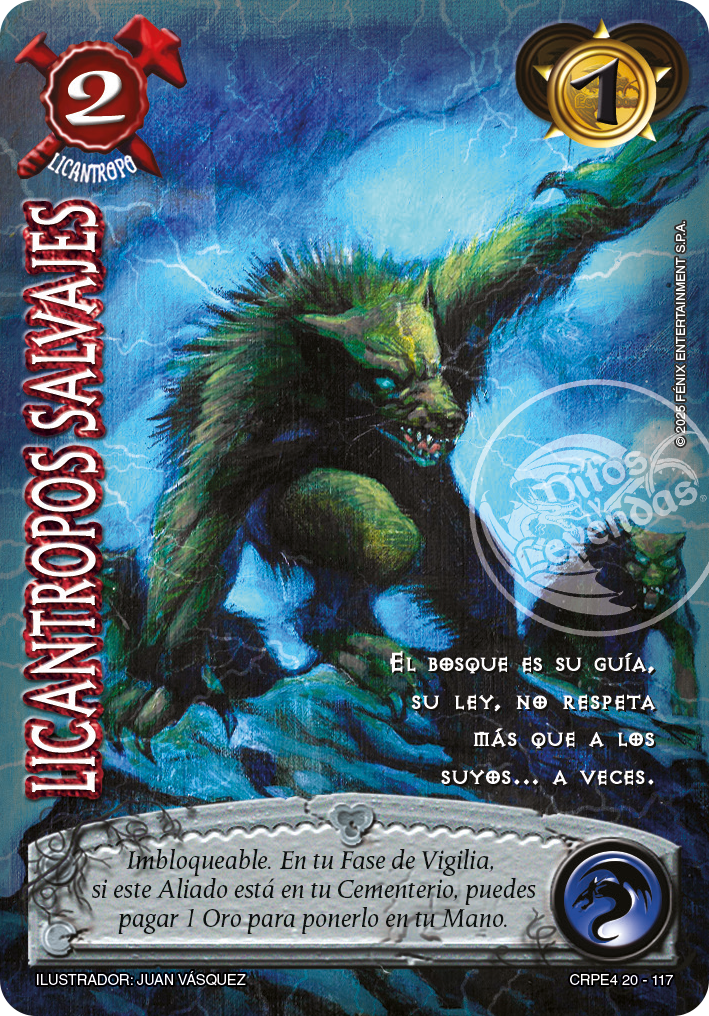 Licantropos Salvajes (Coleccion Racial Primera Era 2025) Rework