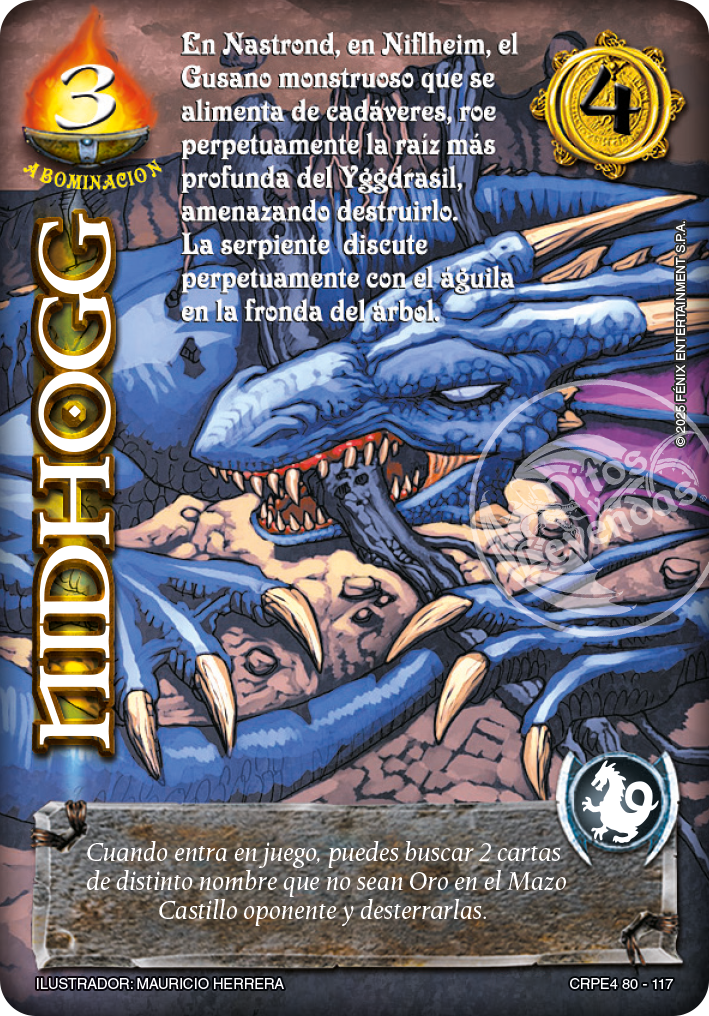 Nidhogg (Coleccion Racial Primera Era 2025) Rework