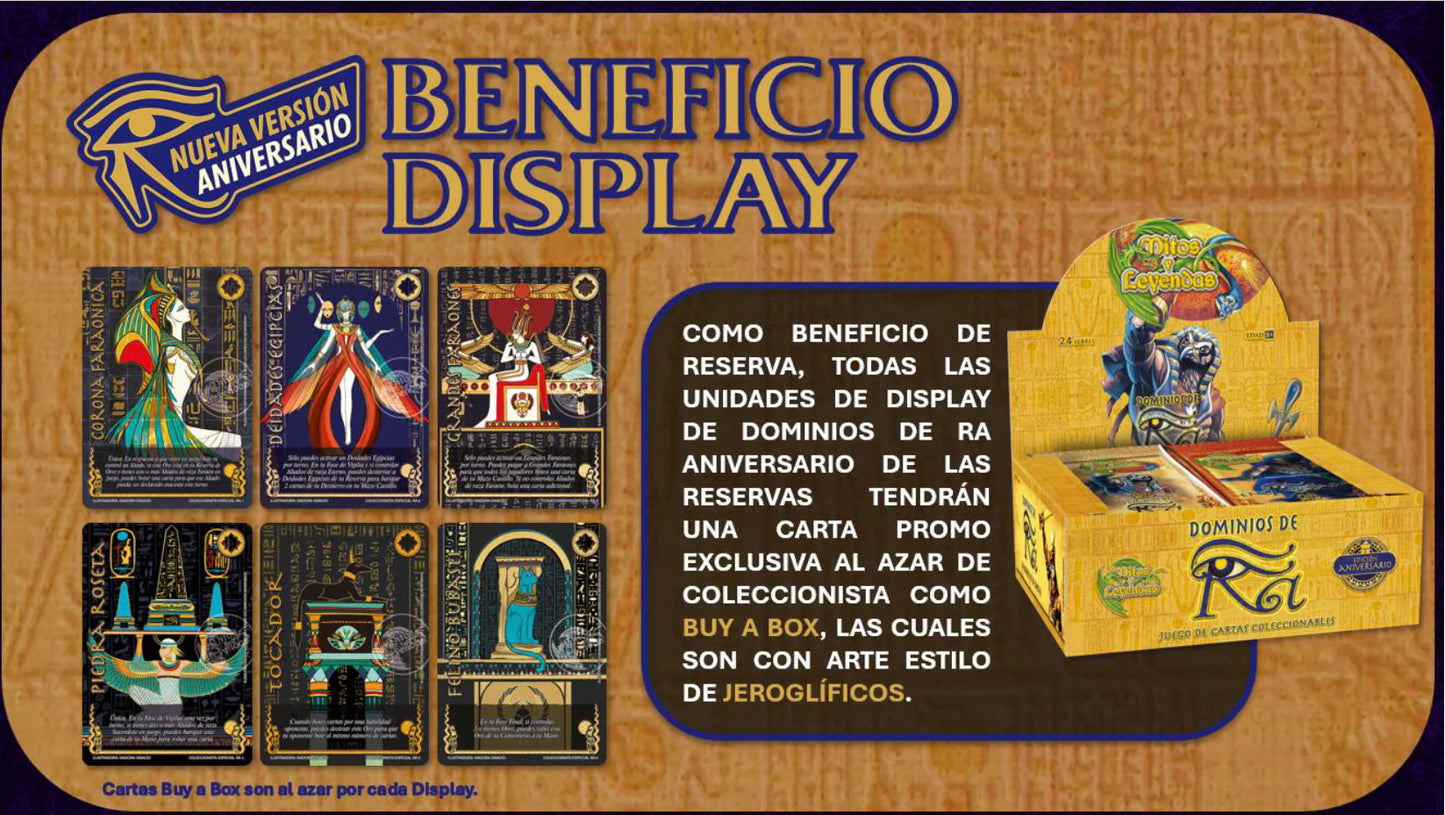 PREVENTA - Display PB Dominios de Ra Aniversario