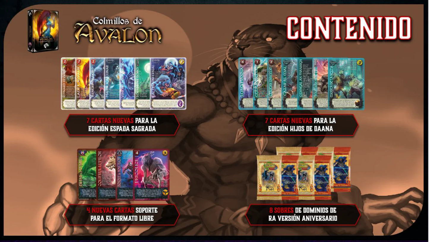 PREVENTA - Producto Especial PB - Colmillos de Avalon