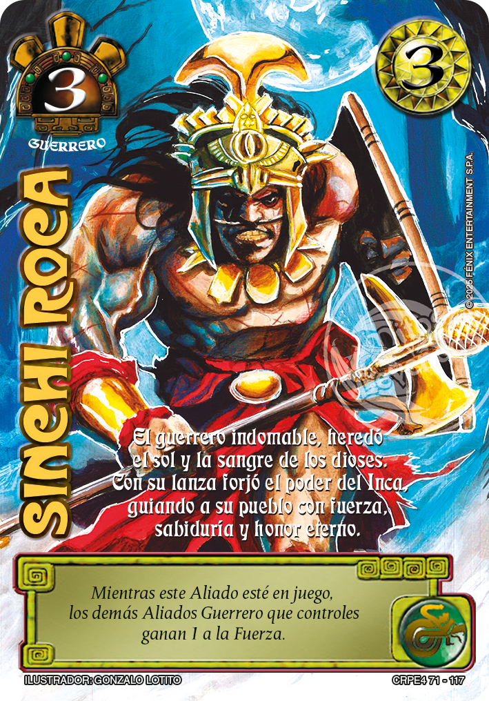 Sinchi Roca (Coleccion Racial Primera Era 2025)