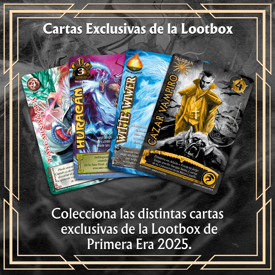 PREVENTA Lootbox Primera Era 2025 + Buy a Box al Azar