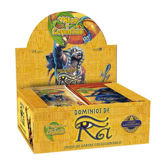 Display 24 Sobres: Dominios de Ra Aniversario
