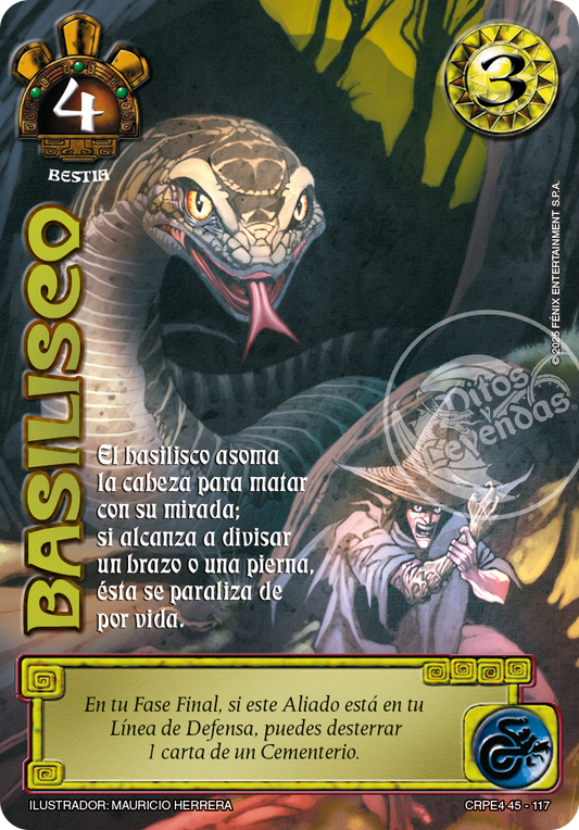 Basilisco (Coleccion Racial Primera Era 2025) Rework