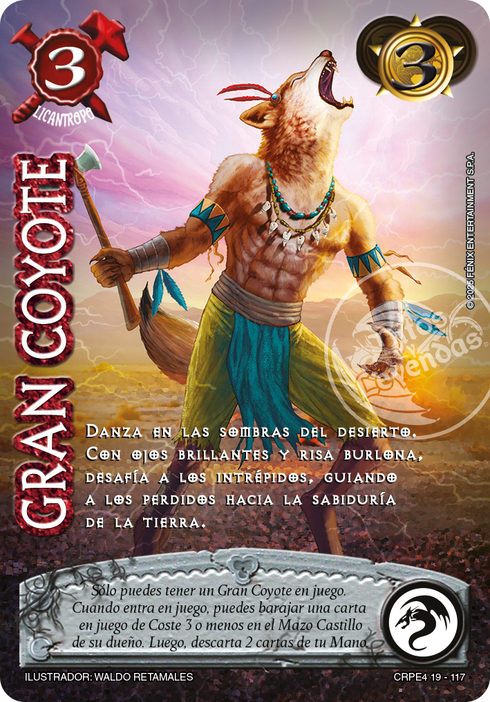 Gran Coyote (Coleccion Racial Primera Era 2025)