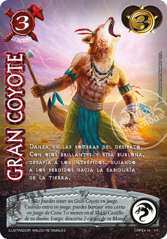 Gran Coyote (Coleccion Racial Primera Era 2025)
