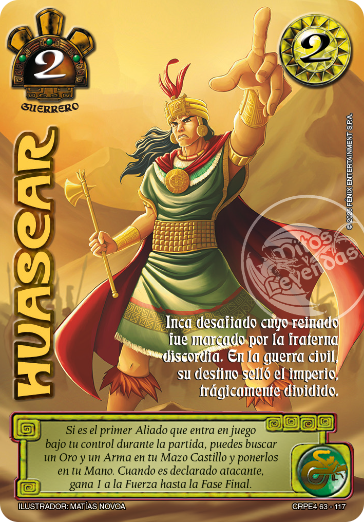 Huascar (Coleccion Racial Primera Era 2025)