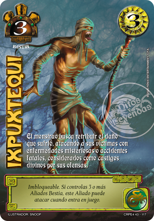Ixpuxtequi (Coleccion Racial Primera Era 2025)