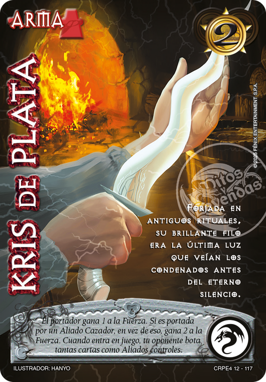Kris de Plata (Coleccion Racial Primera Era 2025)