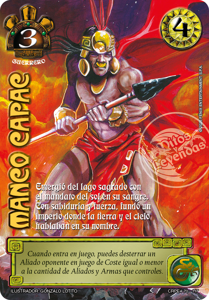 Manco Capac (Coleccion Racial Primera Era 2025)