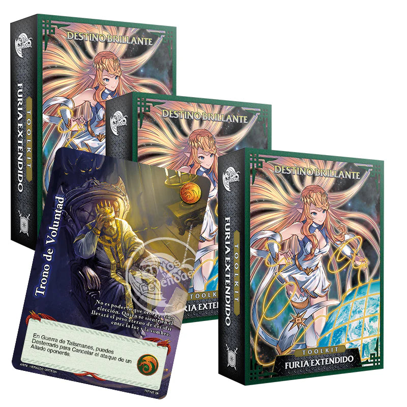 3 PREVENTA 3 Toolkit FX Destino Brillante + Trono de Voluntad