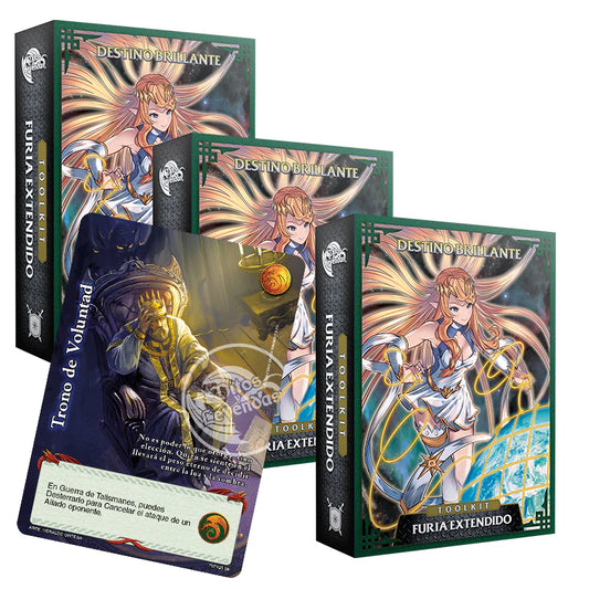 3 PREVENTA 3 Toolkit FX Destino Brillante + Trono de Voluntad