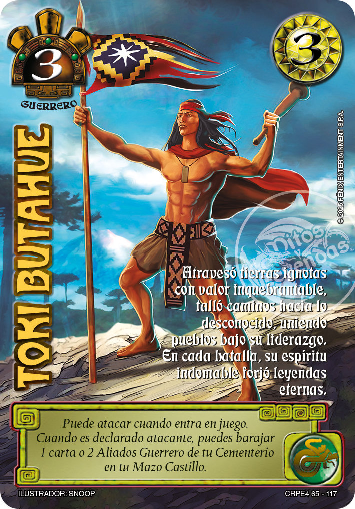Toki Butahue (Coleccion Racial Primera Era 2025)